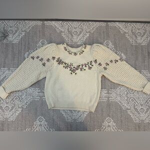 LoveShackFancy Kenzly Pullover Sweater